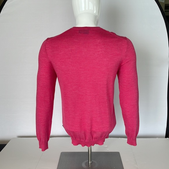 Hugo Boss Slim Fit Pink Sweater Size Large - Picture 10 of 14